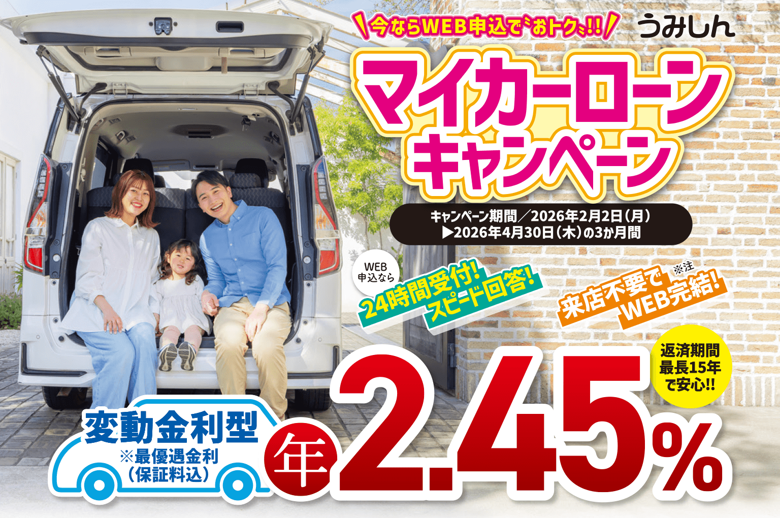 マイカーローンキャンペーン