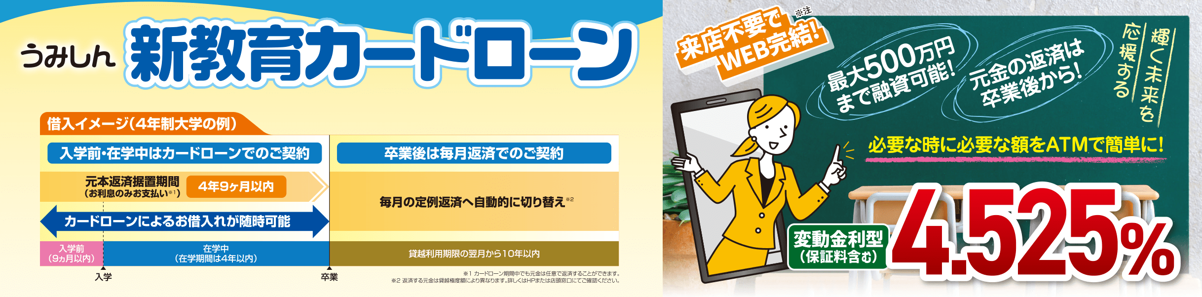 新教育カードローン
